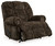 Movie Man Chocolate Zero Wall Recliner Fabric