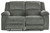 Goalie Pewter 2-Piece Reclining Sectional