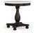 Henridge Black / White Accent Table With Pedestal Base Henridge Black / White Accent Table With Pedestal Base