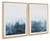 Holport Blue / White Wall Art Set (Set of 2)