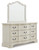 Arlendyne Antique White Dresser And Mirror Arlendyne Antique White Dresser And Mirror