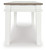 Nollicott Whitewash / Light Gray Large Dining Room Bench