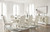 Arlendyne Antique White 11 Pc. Dining Table, 8 Side Chairs, Server