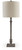 Oralieville Distressed Gray Poly Accent Lamp