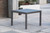 Eden Town Gray Square Dining Table W/Umb Opt