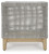 Seton Creek Gray Square End Table