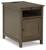 Treytown Grayish Brown Chair Side End Table