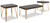 Bandyn Brown/champagne Occasional Table Set (Set of 3)