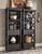 Tyler Black / Gray Display Cabinet