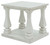 Arlendyne Antique White Rectangular End Table