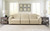 Center Line Cream 3-Piece Power Reclining Sectional