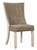 Bolanburg Brown / Beige Dining Upholstered Side Chair (Set of 2) Lattice Back