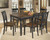Owingsville Dark Brown 7 Pc. Dining Room Table, 6 Side Chairs