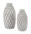 Dionna White Vase Set (Set of 2)