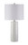 Steuben White Ceramic Table Lamp (Set of 2)