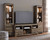 Trinell Brown 3 Pc. Entertainment Center 63" TV Stand