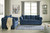 Darcy Blue 3 Pc. Sofa, Loveseat, Rocker Recliner