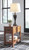 Breegin Brown Chair Side End Table Removable Tray