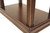 Breegin Brown Chair Side End Table Removable Tray