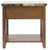 Breegin Brown Chair Side End Table Removable Tray