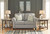 Alandari Gray 3 Pc. Sofa, Loveseat, Swivel Glider Accent Chair