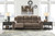 Stoneland Light Brown Reclining Power Sofa