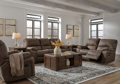 Kilmartin - Chocolate - Reclining Loveseat