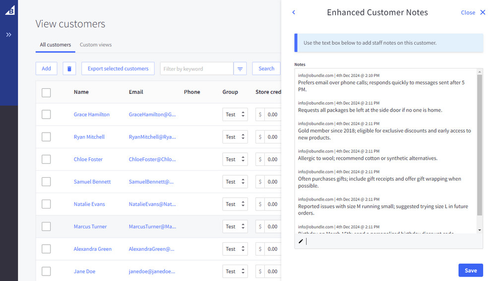 Elevate Your Customer Relationships with Enhanced Customer Notes by oBundle