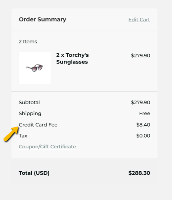 Take Control of Checkout Fees with Order Fees by oBundle on BigCommerce