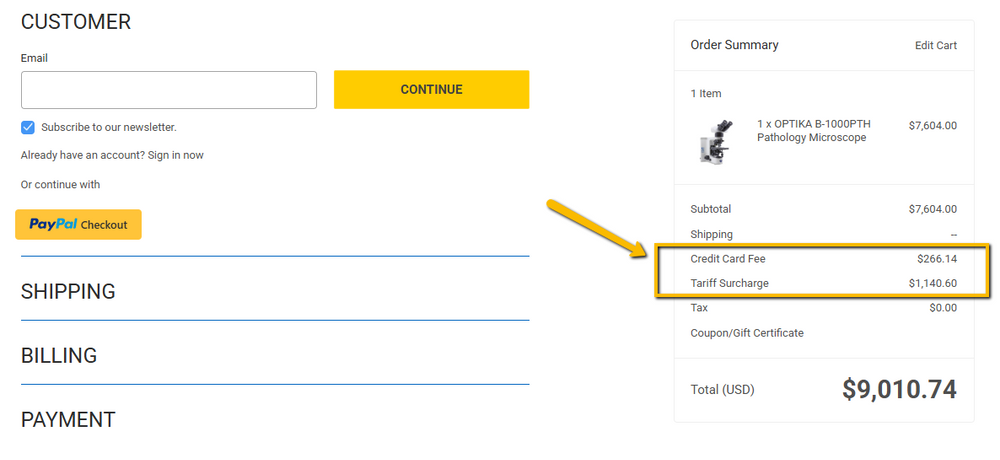 Order Fees by oBundle – Flexible, Customizable Checkout Fees for BigCommerce Stores