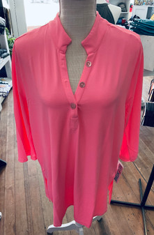 Top, Tunic Beachtime Coral SPF Coolant LuLu B 