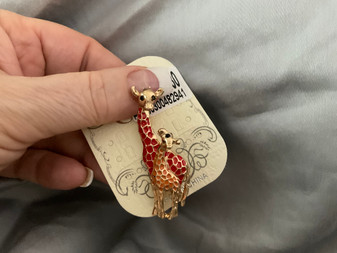 Pin, Brooch Giraffe  Pin, Brooch Giraffe