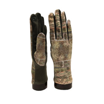Gloves, Artsy Bridge Green Touch Screen