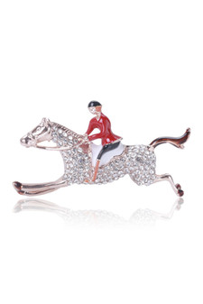 Pin, Horse Equestrian Race Rider