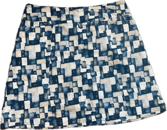 LuLu B  Beachtime Skort, LuLu B Phone Pocket Squares Neutral Navy Black