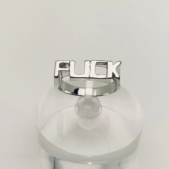 Ring Fuck Bold Letters 