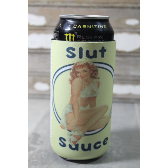 Koozie, Can Slim 16oz Slut Sauce Koozie, Can Slim 16oz Slut Sauce