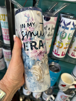 Mug, Insulated Travel Stainless Steel Straw In My Smut Era Book Club Book Lovers