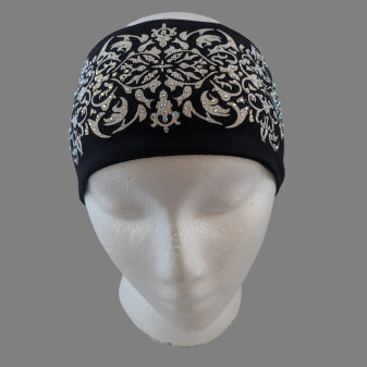 Headband,  Rhinestone Elegant Pattern USA Made