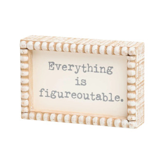 Wall Art Sign Everything Is Figureoutable Wall Art Sign Everything Is Figureoutable