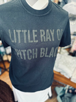 T-Shirt Funny Little Ray Of Pitch Black Comfort Colors Black