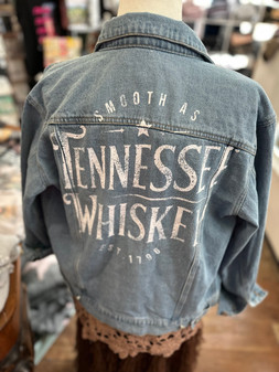Jean Denim Jacket Smooth As Tennessee Whiskey 
