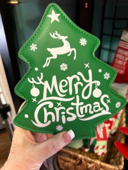 Purse Christmas Tree Green