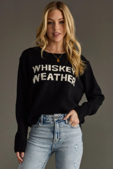 Sweater Whiskey Black Panache