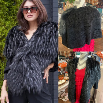Stole Faux Fur by Furious Fur