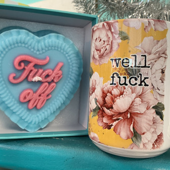 Funny Fuck Off Candle Unscented 