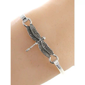 Dragonfly Bracelet Silver