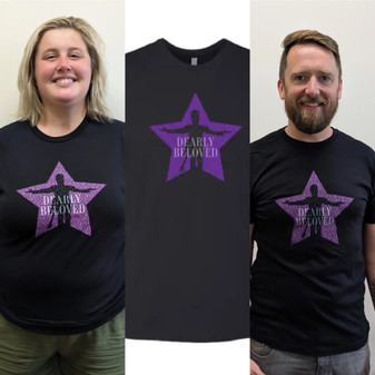 Prince T Shirt Dearly Beloved  Purple Rain 