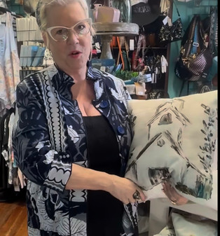 Southern Cotton Mill Pillow 3 Level Church USA Made