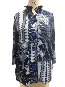 Kamana Jacket Cardigan Black Grey 